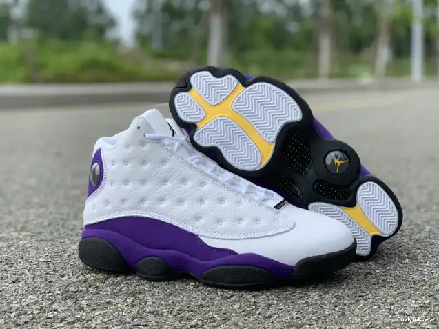 One Kick 13 Air Lakers Jordan 414571-105 0629